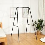 Support de hamac seulement, Cadre de hammock portable pour intérieur/extérieur, Support de chaise pliable robuste, facile à assembler & A conserver - noir
