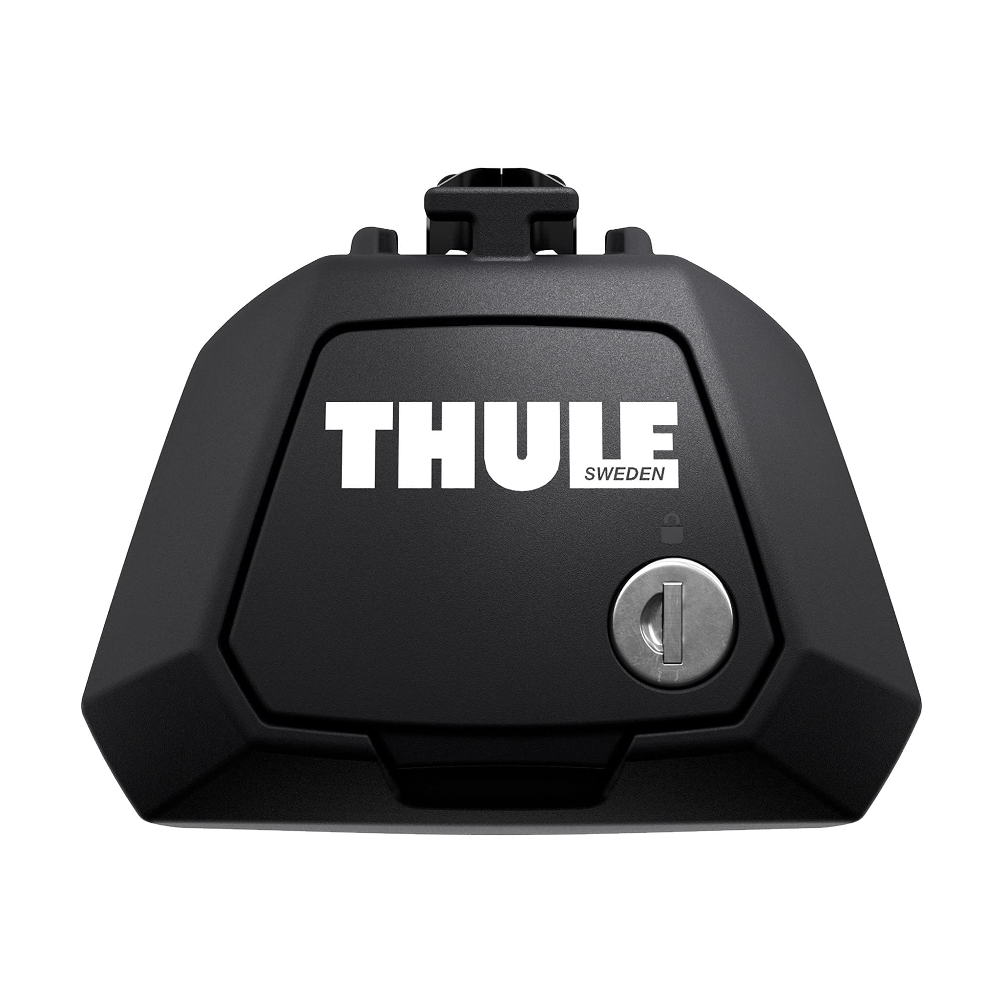 Thule Evo Raised Rail Foot For Vehicles Four-pack Black Black, One-Size