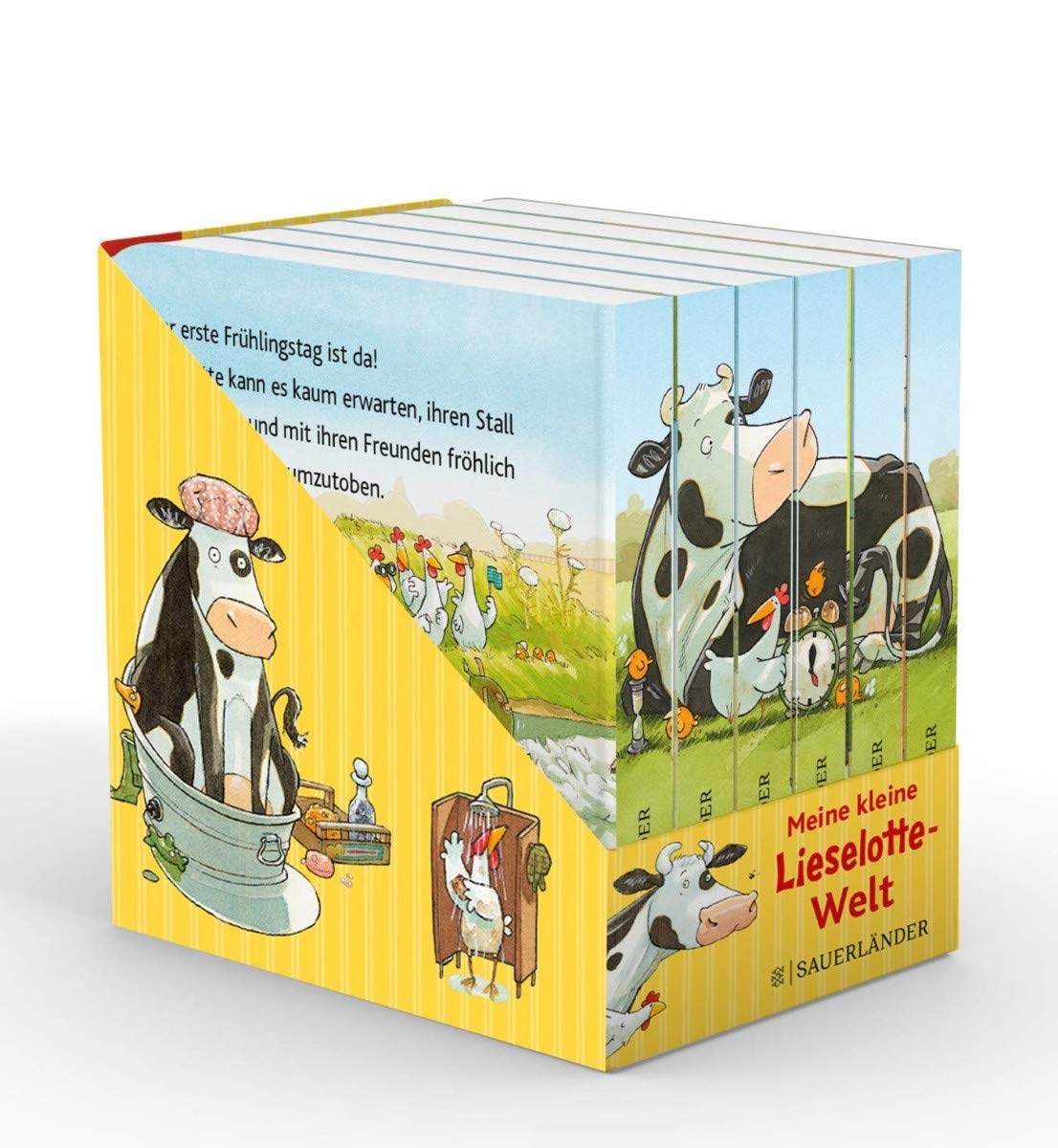 Meine kleine Lieselotte-Welt (Würfel): 6 Mini-Bücher