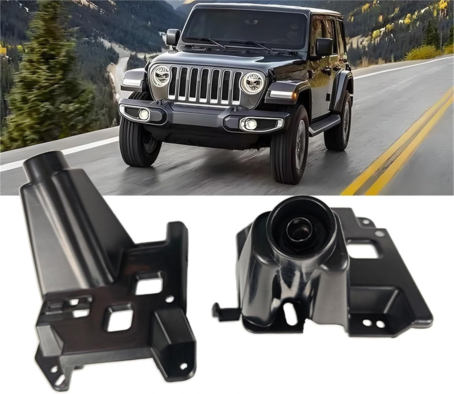 Tail Light Brackets Compatible For Jeep Wrangler JL Sahara Rubicon 2018 2019 2020 2021 2022 2023 2024 Led Rear Lamp Holder Bracket