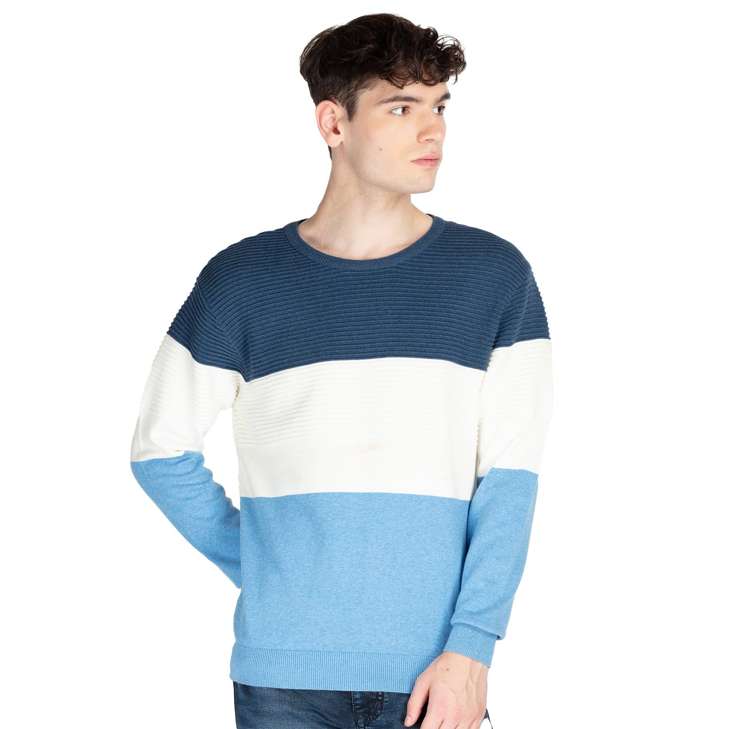 status quo Mens Striped Sweater-picture-38