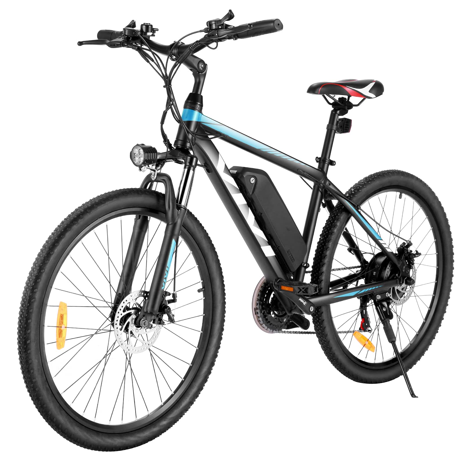 Vivi Electric Bike, Electric Bike for Adults, 26" Ebike 500W Adult Electric Bicycles, 20MPH Electric ain Bike with 48V Removable Battery, Shimano 21 Speed E-Bikes, Up to 50 Miles