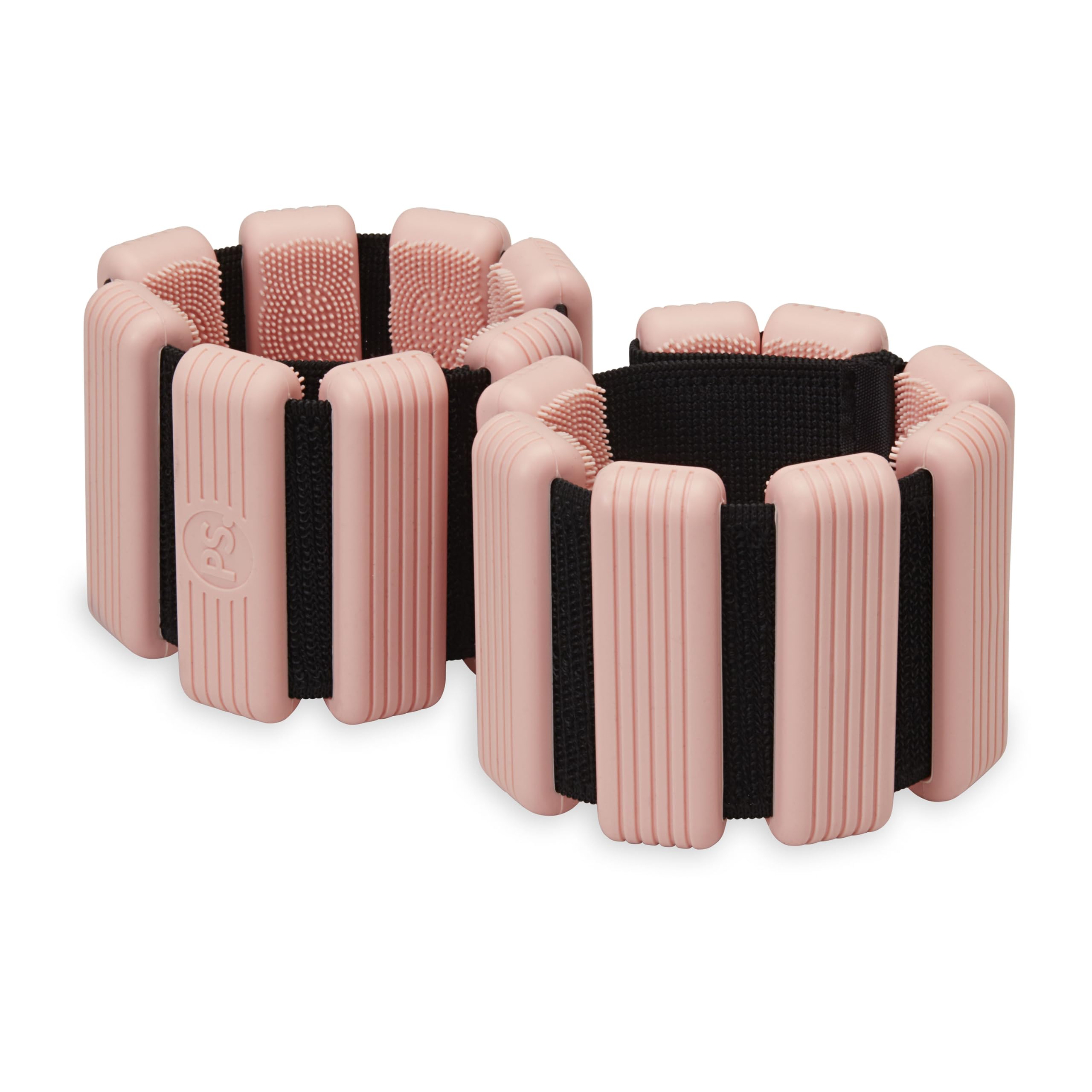 POPSUGAR Wrist and Ankle Weights, 2 x 1 lb (Coral) Wearable Weights, Strengthens, Tones & Sculpts Legs & Arms, Adjustable Ankle Weights for Work from Home Fitness, Gym Accessories for Women & Men