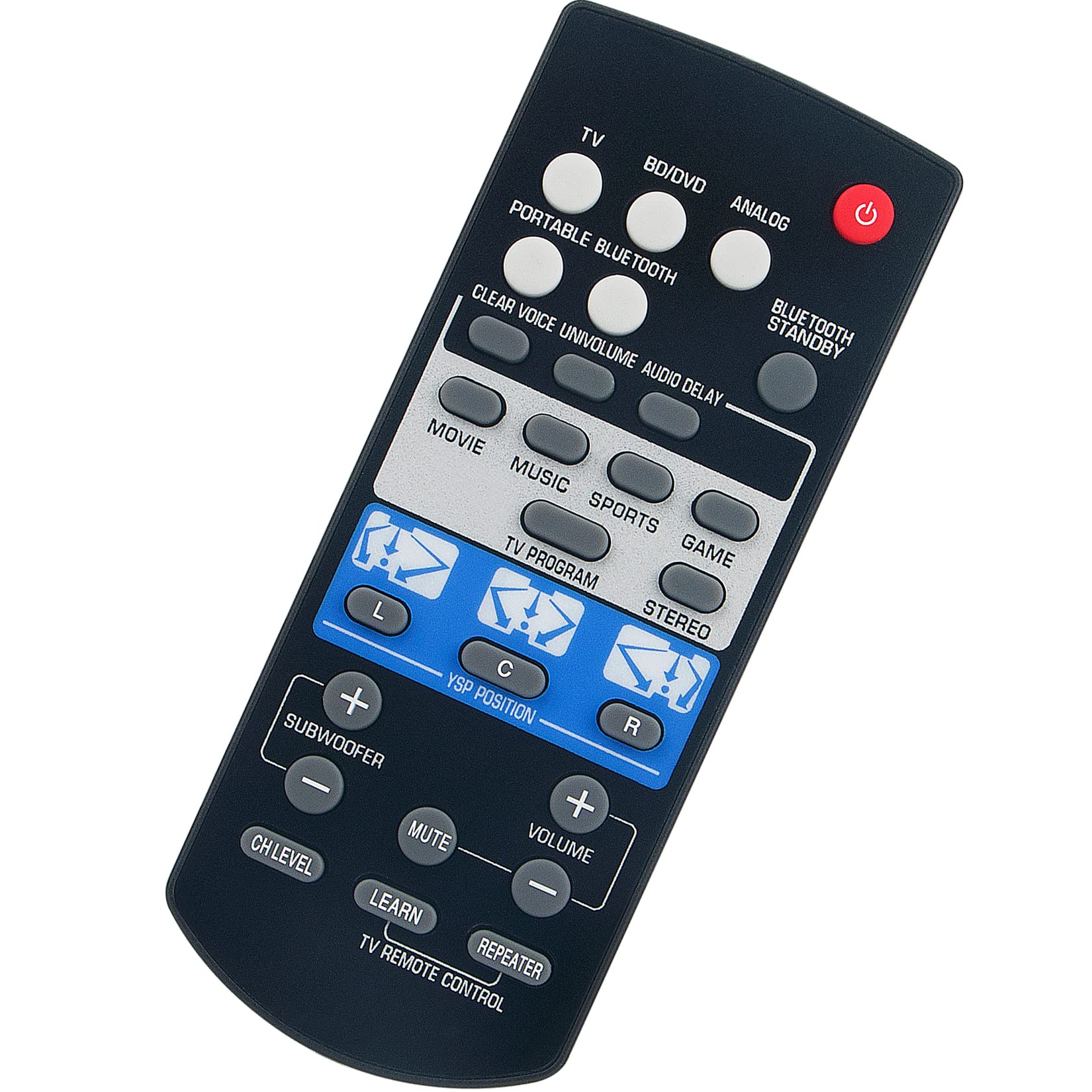 Amazon | FSR80 ZG80760 交換用リモコン ヤマハデジタルサウンド