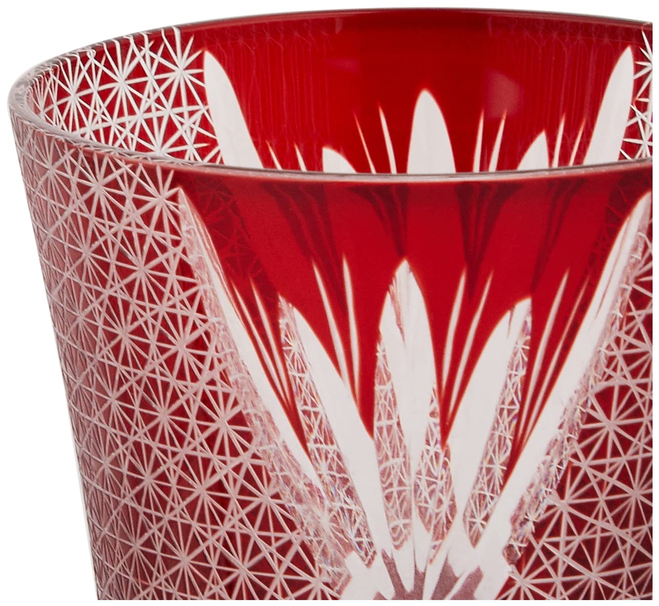 Amazon｜NARUMI(ナルミ) グラス グラスワークス スワール 赤 320cc