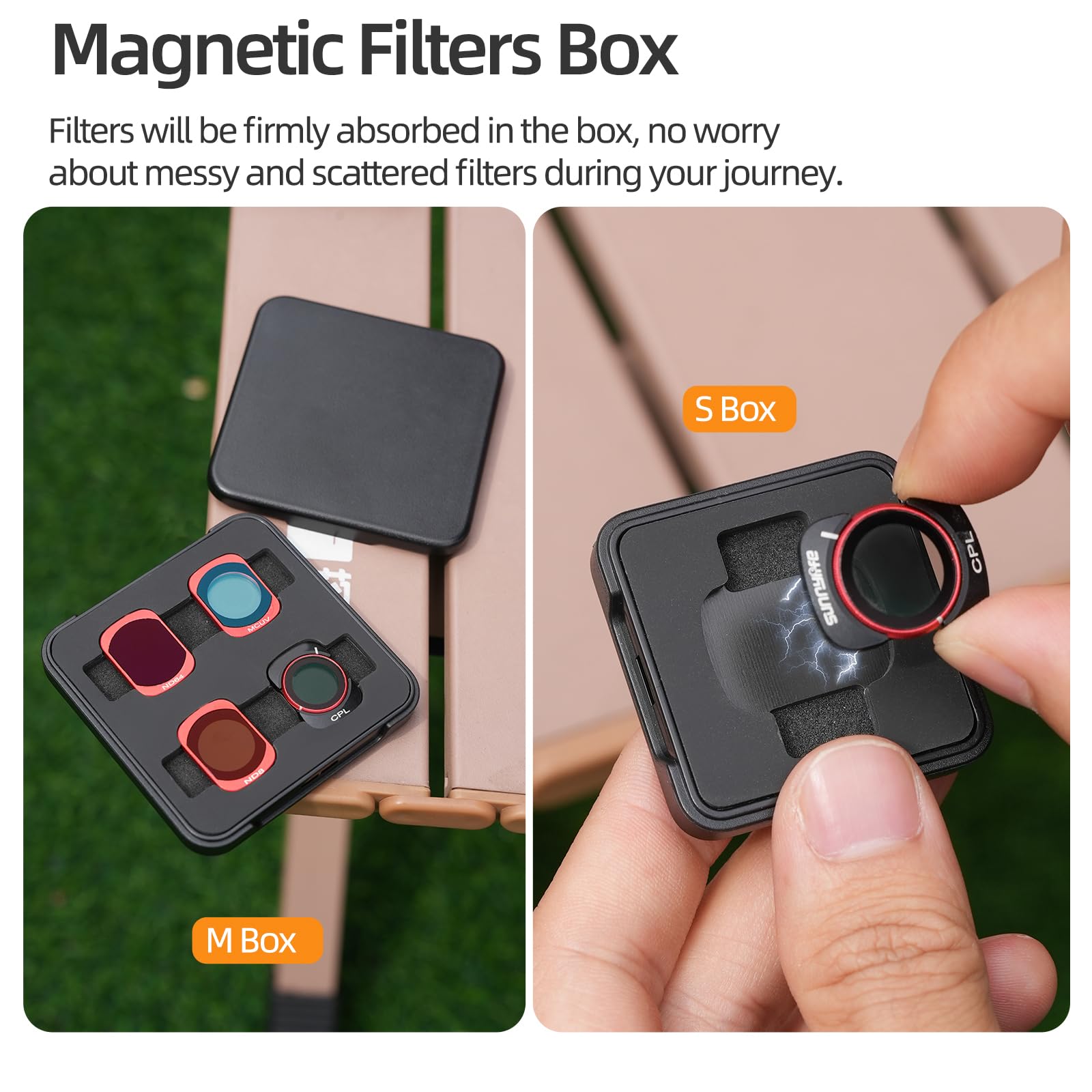 Filtro de cámara magnético Ligero para Pocket 4/3, Suit G
