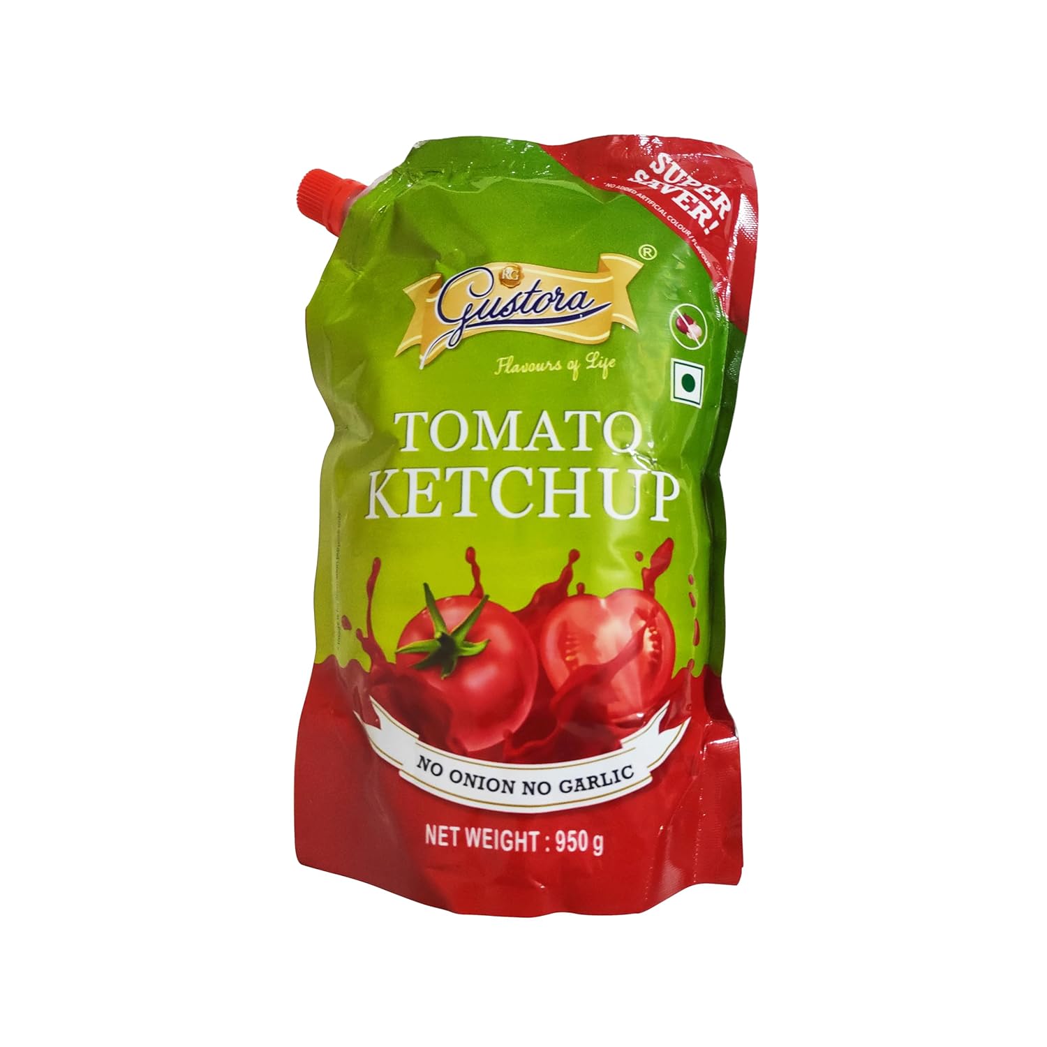 Gustora Real & Natural Rich & Flavourful No Onion no Garlic Jain Tomato