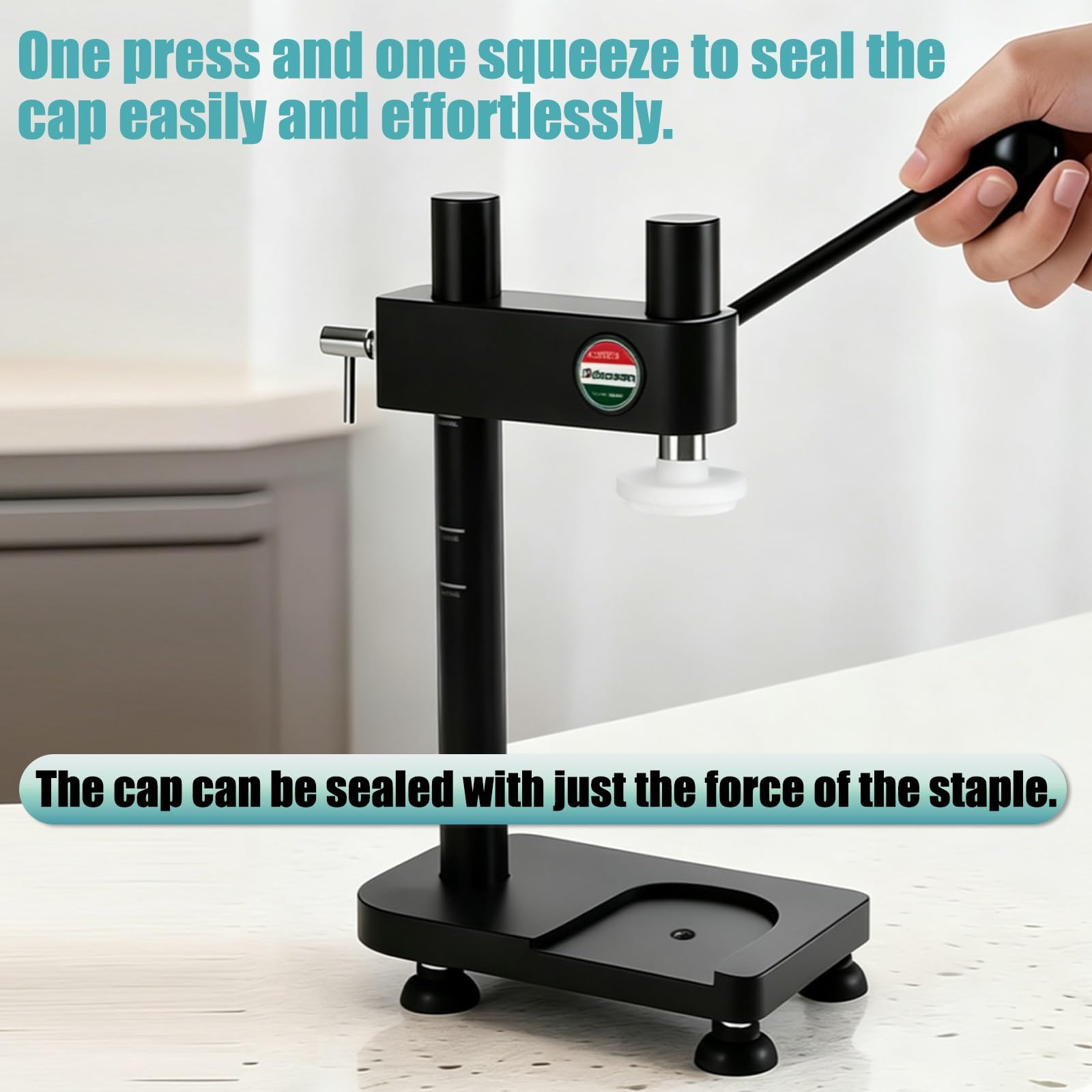 Manual Can Sealer Machine for Aluminum & Plastic Cans