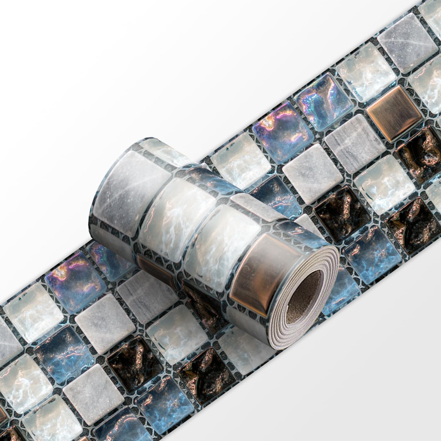 VisitRyl Wallpaper Border Self Adhesive Wall Tiles Decorative, Peel and Stick Wall Border Bathroom Stickers YX-270 20 * 240cm