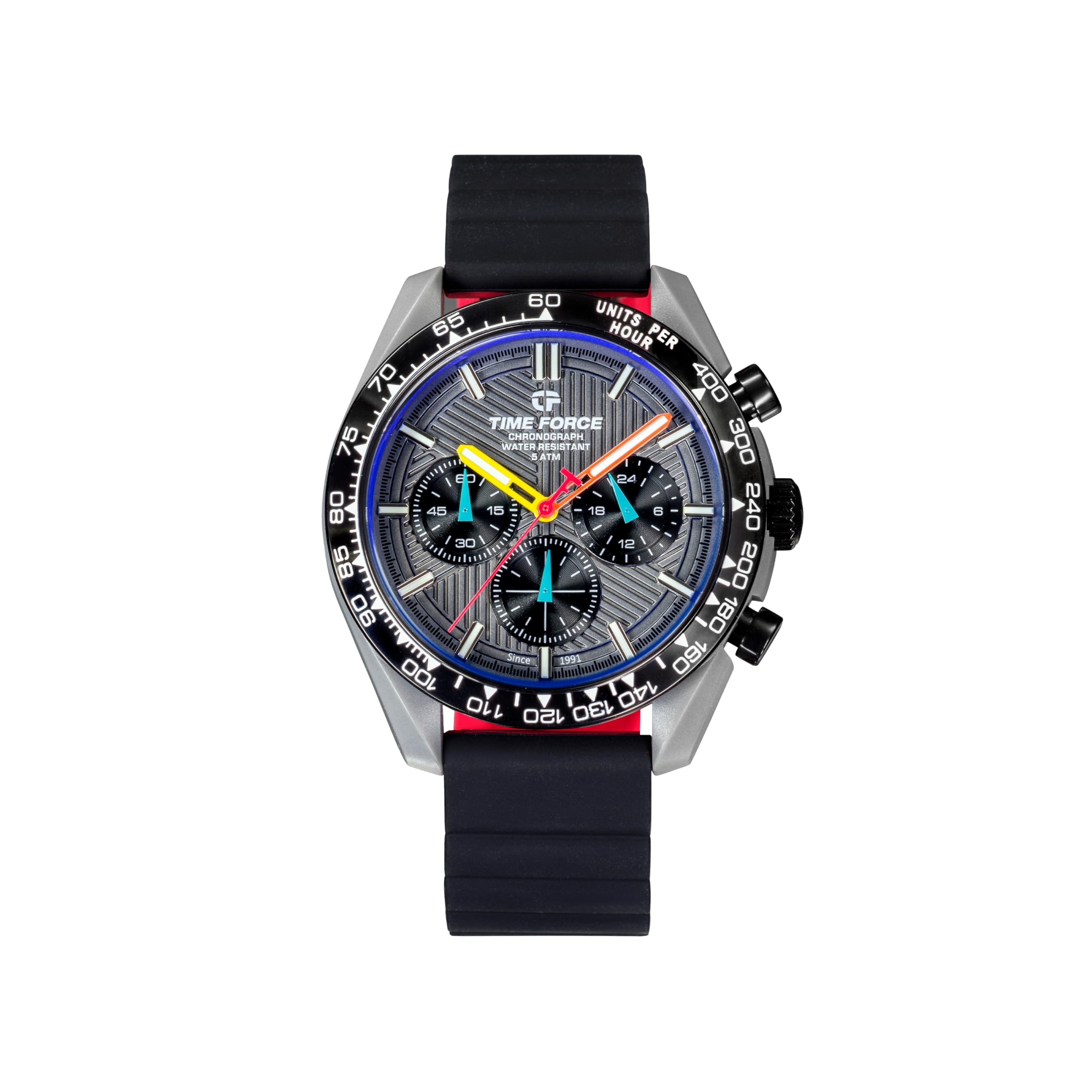 Time Force Coolwake - Reloj Cronógrafo Hombre, Cuarzo Japonés TR90