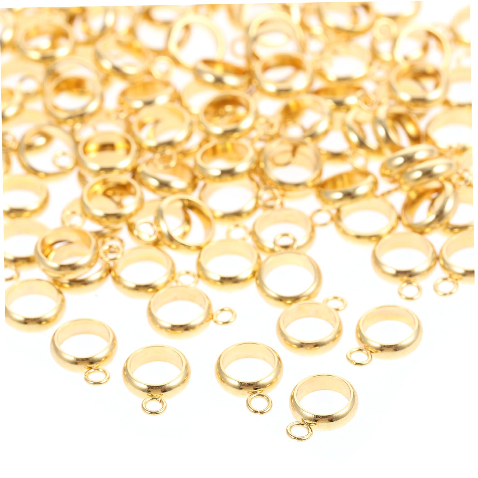 Perles de bélière durables pour suspendre facilement vos charms sur bracelets et colliers