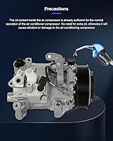 Vista 284 de ECCPP Compresor de CA 1997-2003 apto para Mitsubishi Montero Sport 3.0L 1999-2004 para Mitsubishi Montero Sport 3.5L Compresor de aire acondicionado