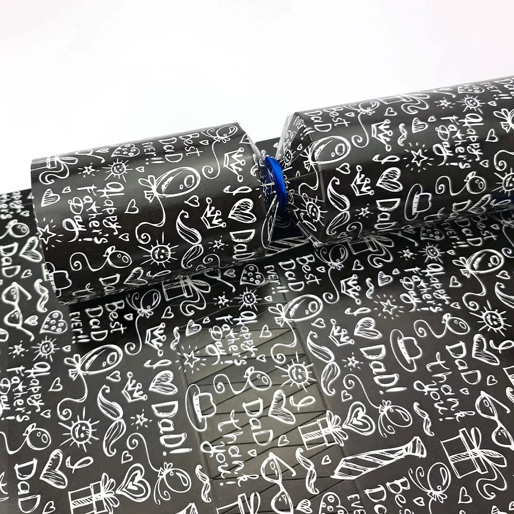 That's Crackers 6 Large Chalkboard Fathers Day Cracker Making Craft Kit - Make & Fill Your Own