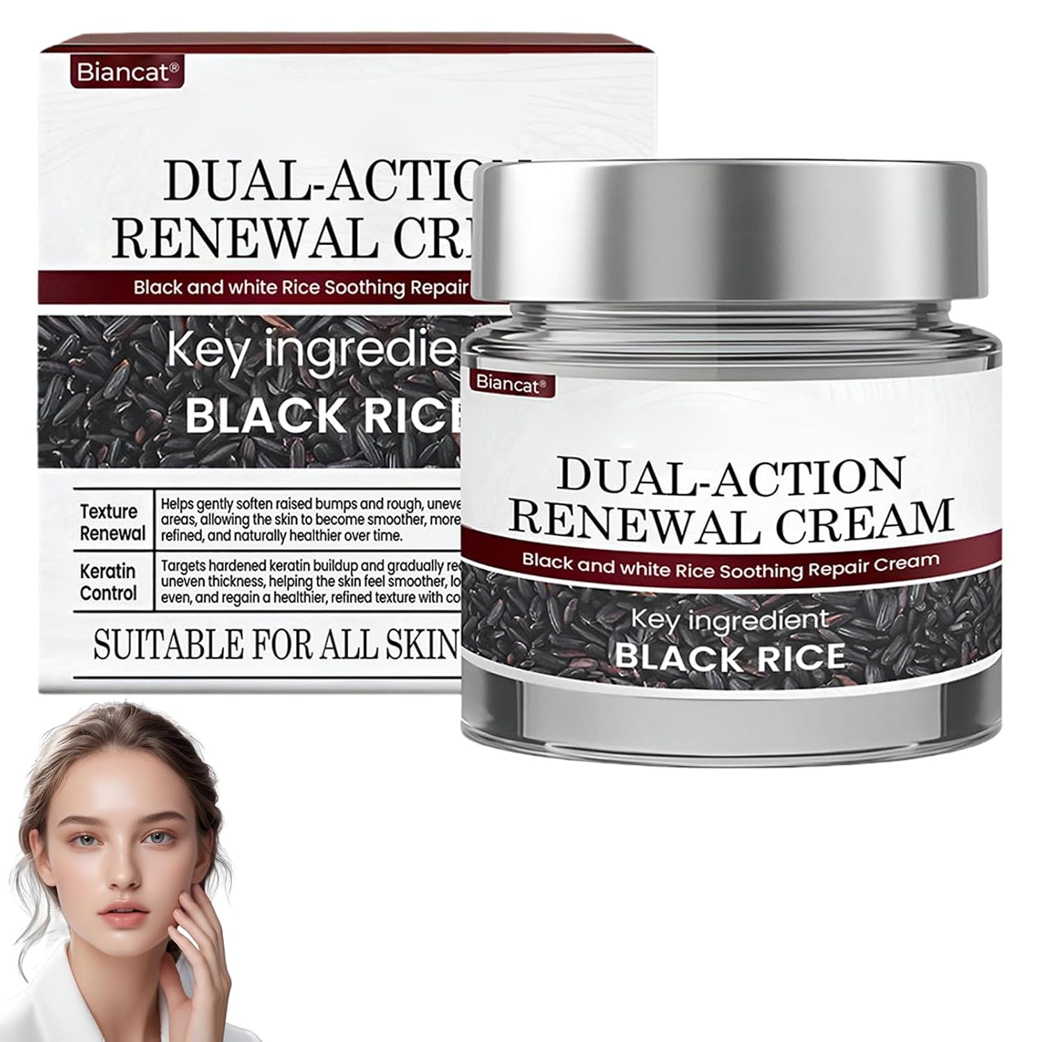 Keratin Erase Renewal Cream | Soothing Skin Repair