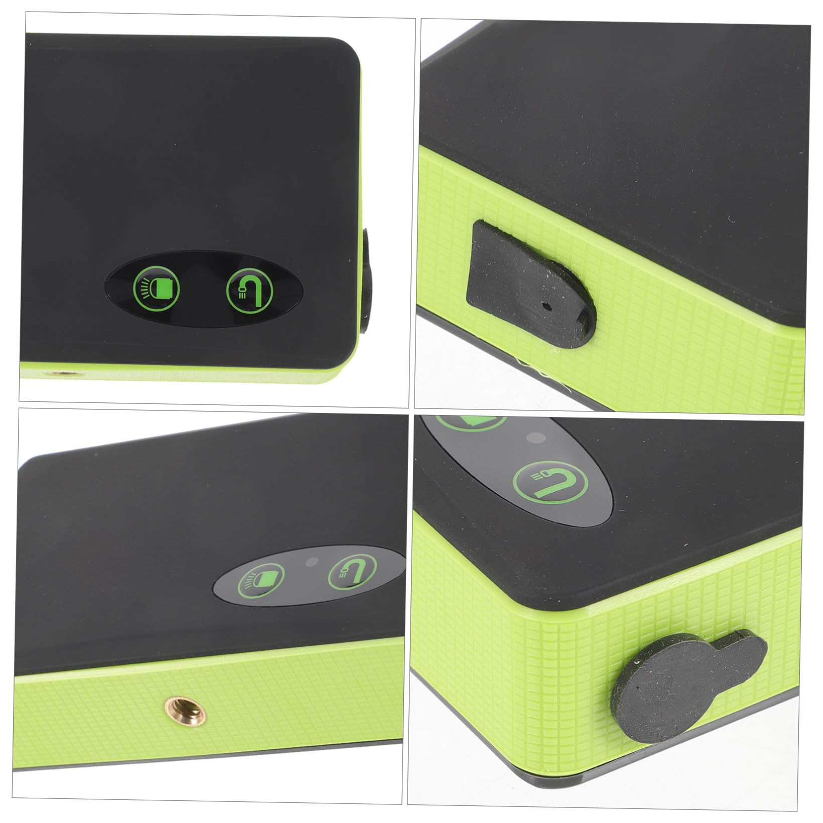 UPKOCH Pompa di Ossigeno Portatile per Pesca Verde Assorbitore d'Acqua Multifunzione Ricarica a Induzione Aeratore per Acquari e Miscelatore Esca Luci LED