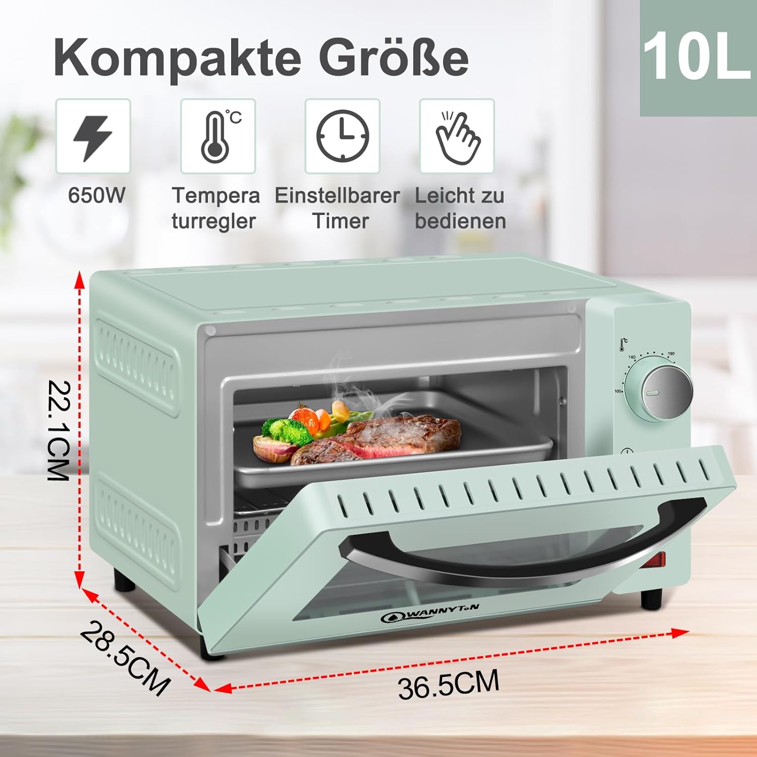 Casselin Tostador Electrico Panes Tostadora Profesional Tostadora