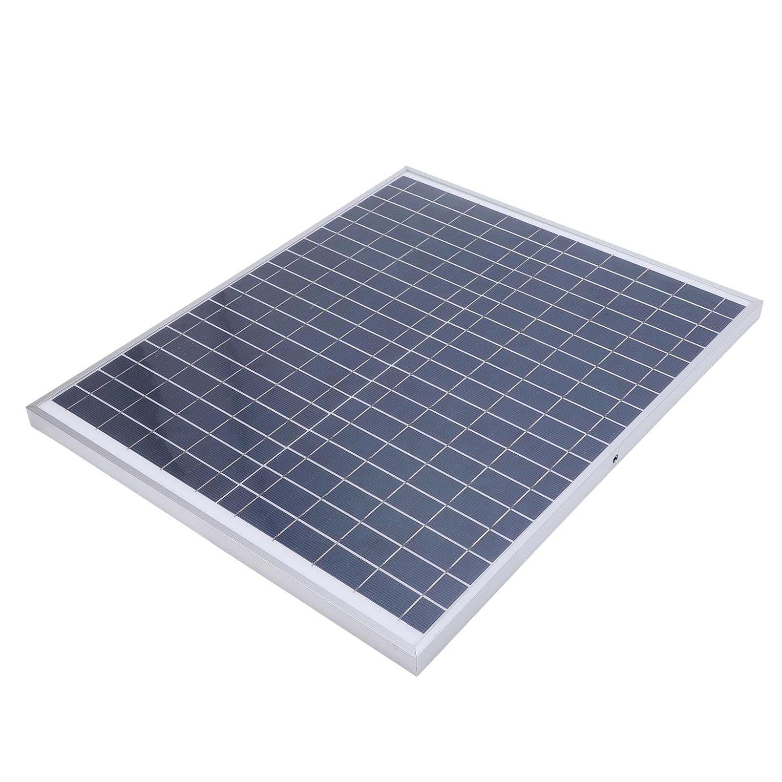 Naroote Panel Solar de 20 Vatios, Cargador de Alta Eficiencia para BateríA de Granja de Techo Marino de RV, Cargador de BateríA Portátil A Prueba de Agua con Controlador de 60 A, Ideal para Fuera de