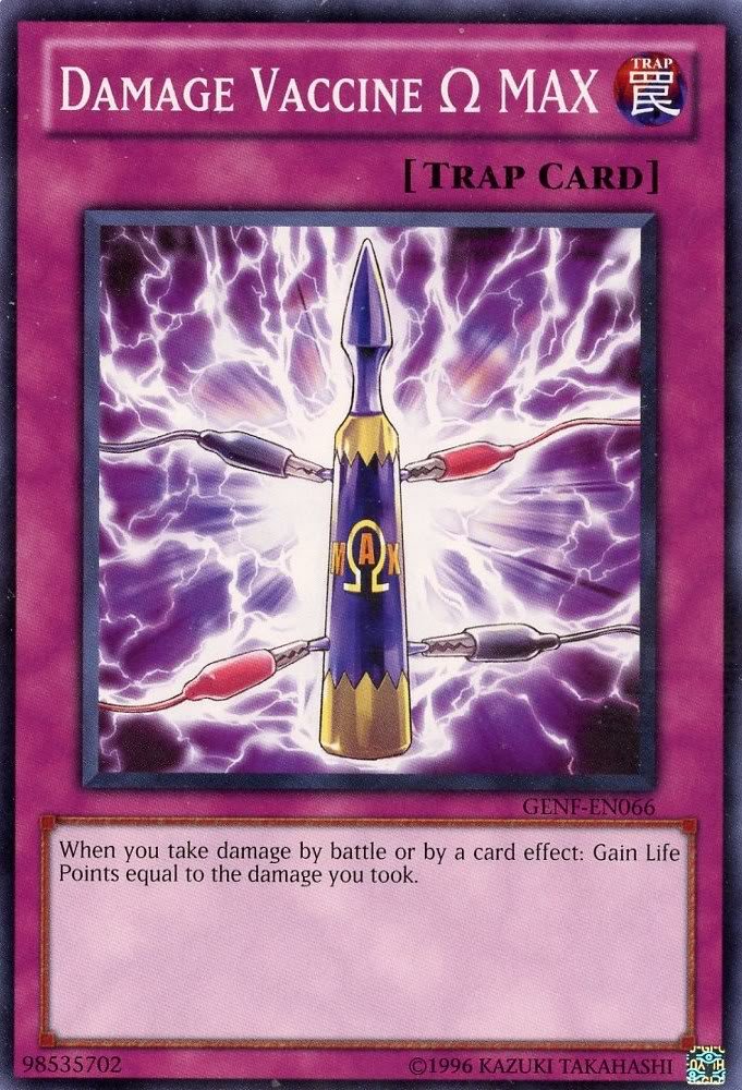 Amazon.com: Yu-Gi-Oh! - Damage Vaccine Omega Max (GENF-EN066) - Generation  Force - Unlimited Edition