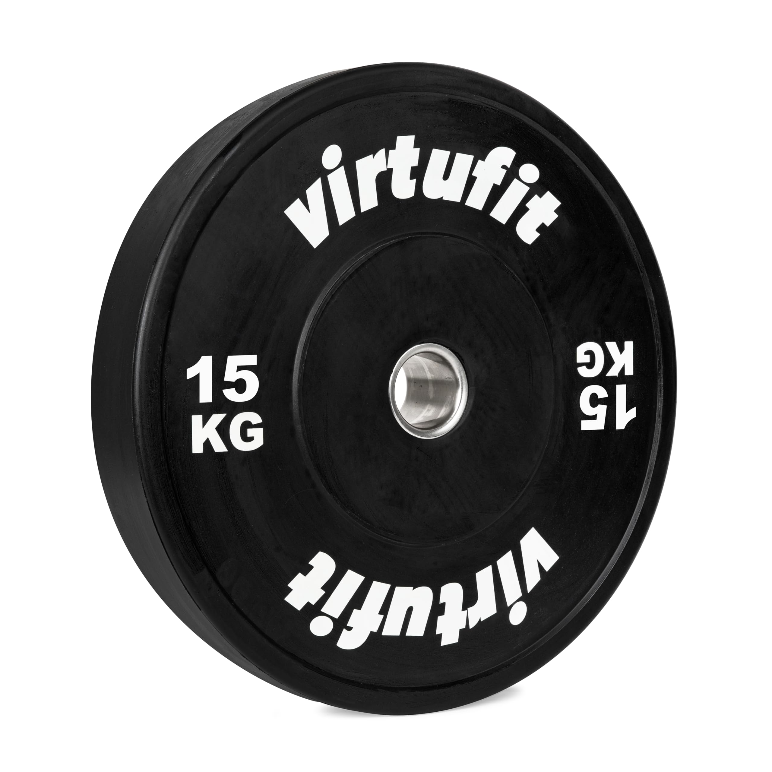 VirtuFit Hi-Temp Bumper Plate – Disco olímpico de goma – 50 mm – 15 kg