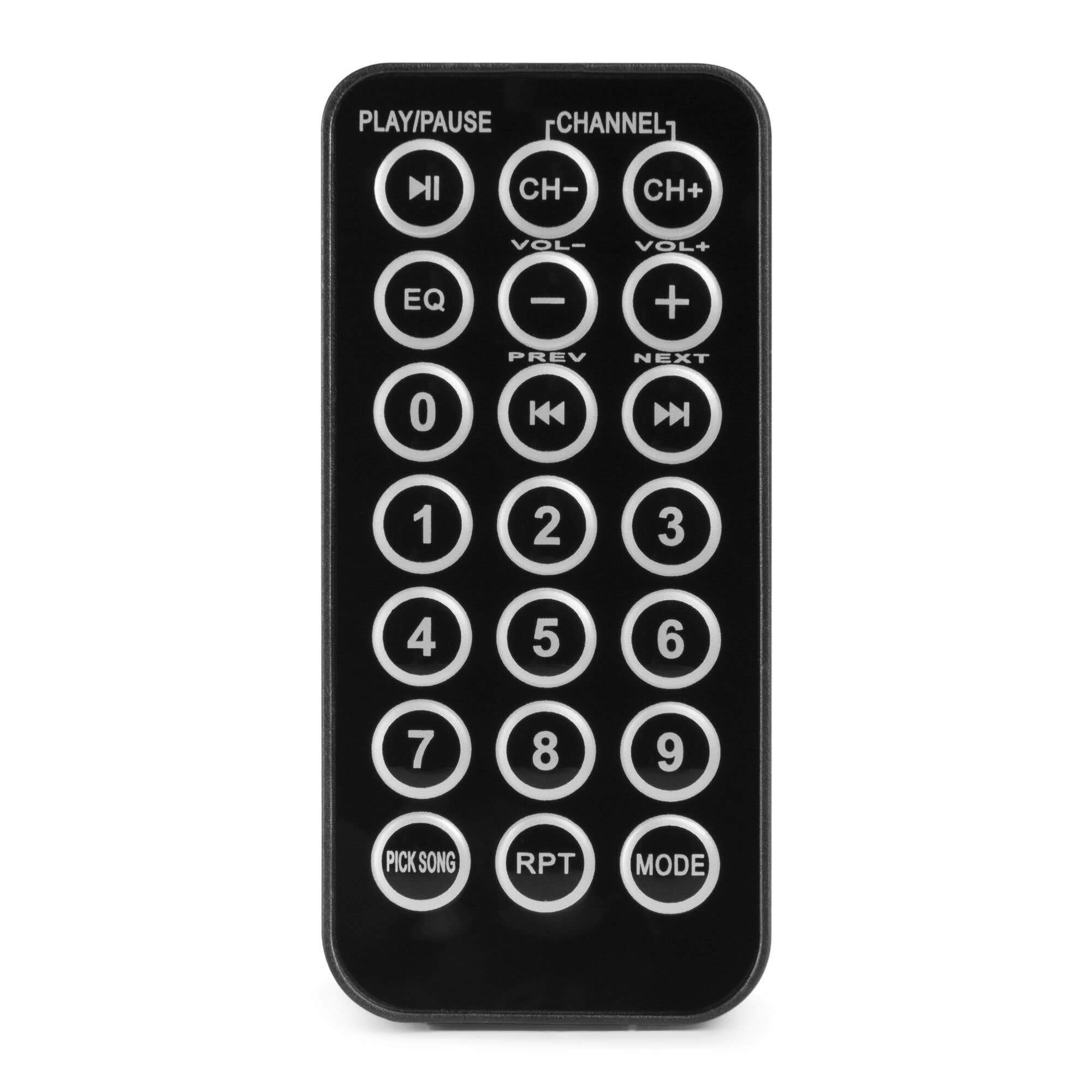Power Dynamics PRM606 - Amplificateur Matriciel avec 6 Canaux 100 V 6x60W, Lecteur MP3/USB/SD, Technologie Bluetooth, Prises 6,35mm, Idéal pour l'Installation dans Un Bureau ou Magasin