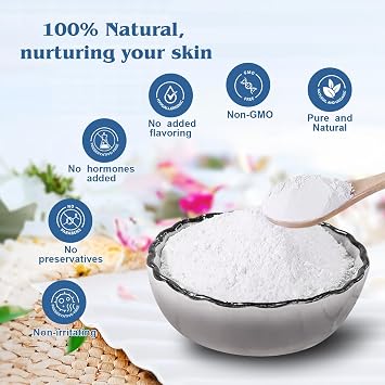Zlimer White Freshwater Pearls Powder for Home Skin Care Brightening Minimizer Pores Anti-Aging 100% Natural 100g