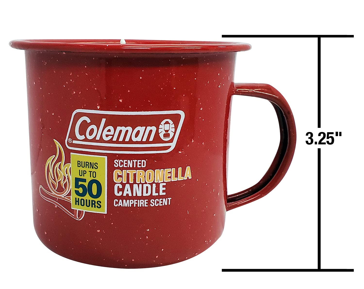 コールマン　coleman Amazon.com: Coleman Repellents Tin Mug Outdoor Citronella Candle