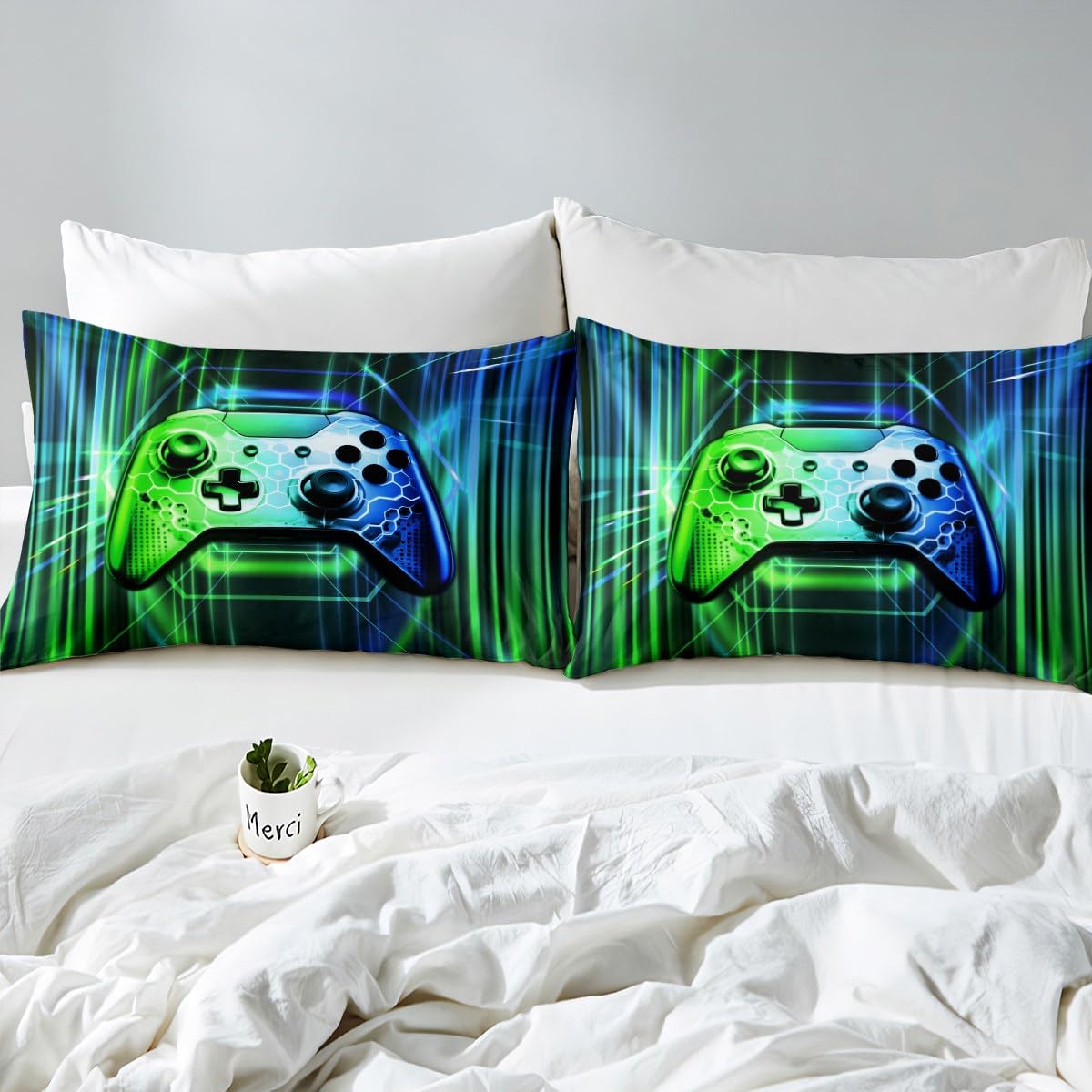 Gamer Duvet Cover Set Double Size - Image 4