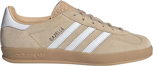 adidas Gazelle Indoor Women's Sneaker's, Magic Beige/Cloud White/Gum, Size 8.5