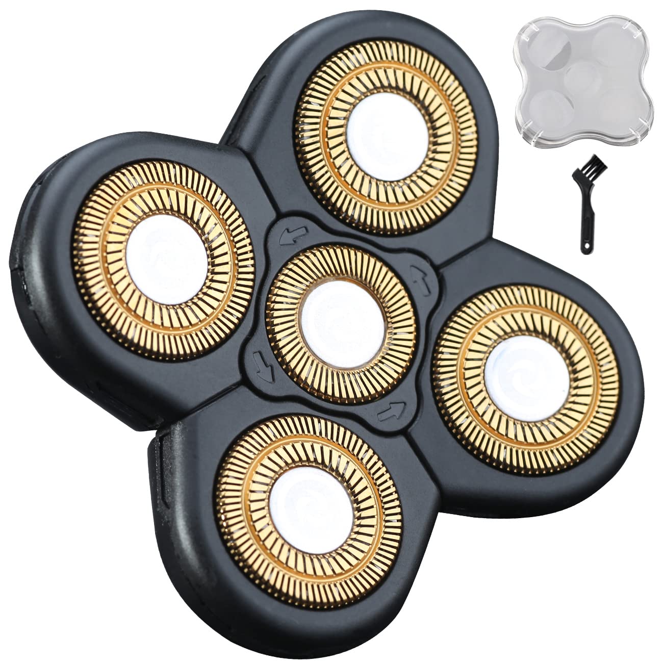 5 Blades Head Shaver Replacement Heads Replacement Blades Head Shaver Universal Replacement Blade Head Electric Razor for Men