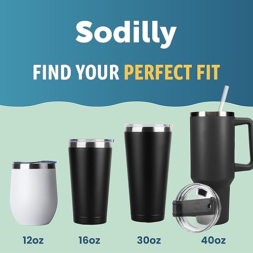 Miniatura 7 de Sodilly Funny Tumblers for Men - Let Me Drop Everything - Stainless Steel Tumbler with Lid - Gag Gifts for Men Women Coworkers Boss - Birthday