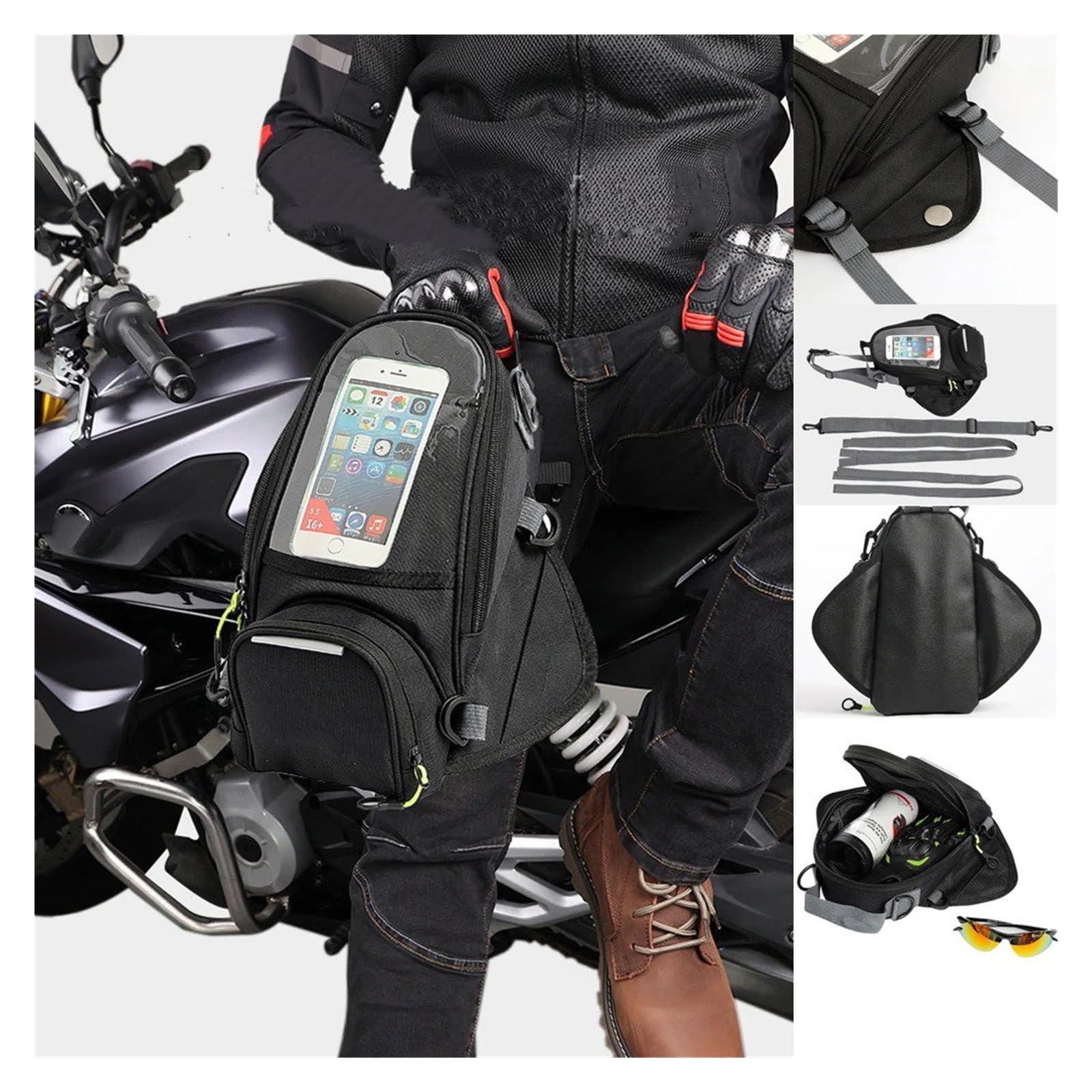 Amazon | バイク用ツーリングバッグ ハスクバーナ用 スヴァルトピレン