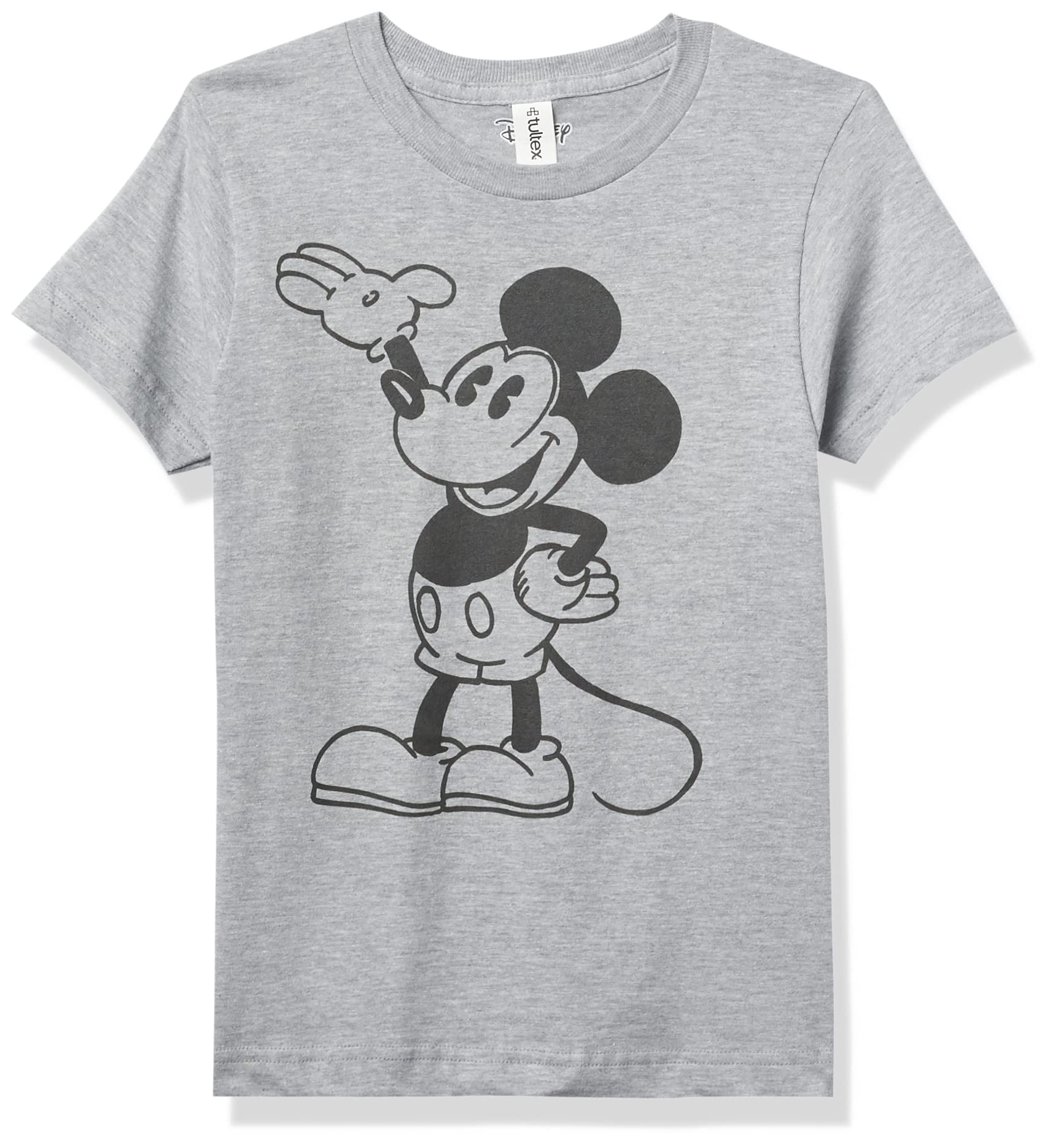 T-shirt imprimé Mickey Mouse pour garçon taille XS gris - 5