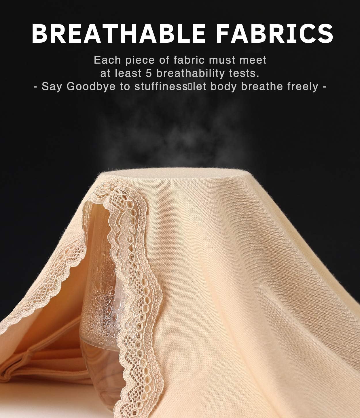 Rosyline V Neck Camisoles for Women Adjustable Lace Cami Undershirt Spaghetti Strap Lace Tank Tops - Image 5