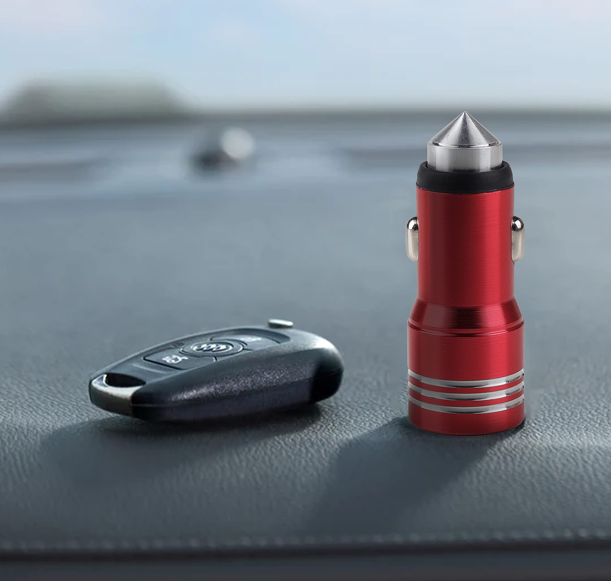 Chaebol Quick Charger, 2 Port Fast Car Charger Adapter - Compatible with All Smartphones & Tablets (Free Data Cable) 4