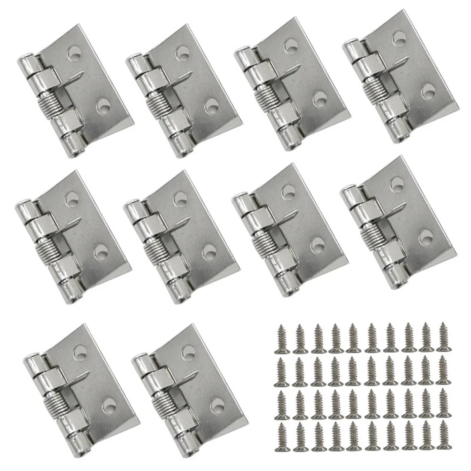 10pcs Furniture Hinges with Iron Spring, Industrial Hardware Door for Home Use for Gates