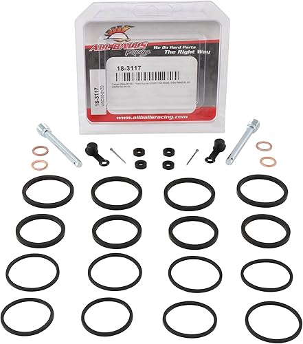 Miniatura 3 de Kit de reconstrucción de pinzas All Balls 18-3117 para Suzuki GSX-R 1100 1989 1990 1991 1992, GSX-R 600 1992 1993, GSX-R 750 1988 1989 1990 1991