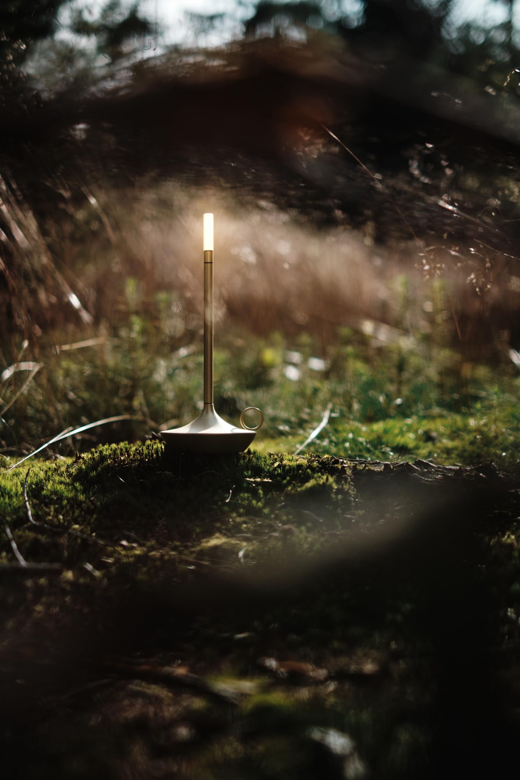 Graypants Wick Portable LED Lamp (Brass, Classic) - Amazon.com