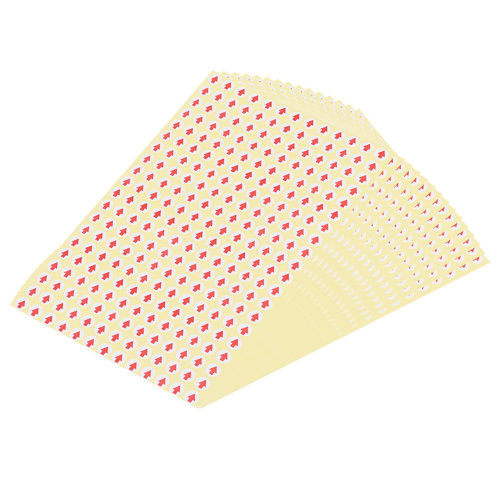 YOKIVE 1Sheet / 3900Pcs Small Arrow Stickers