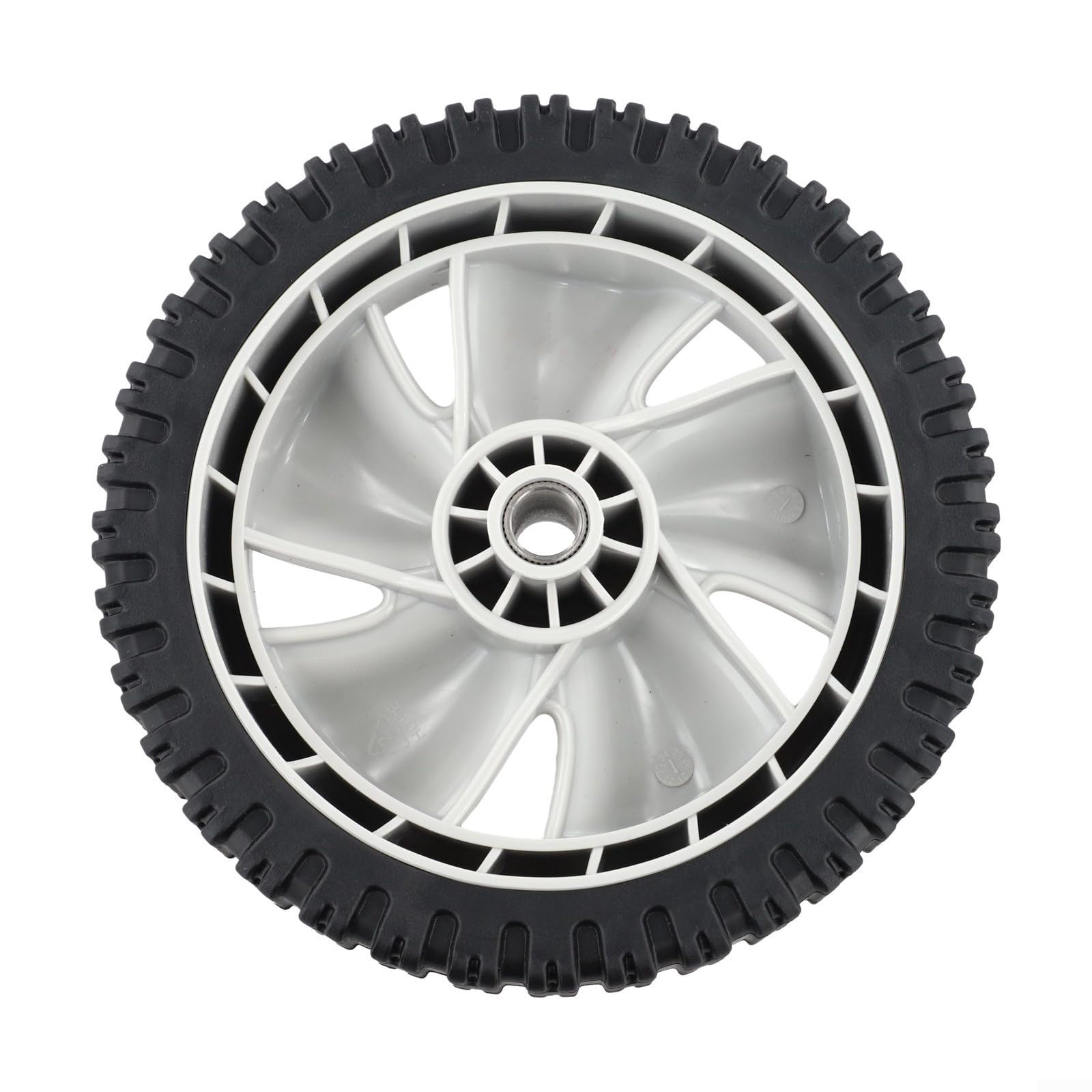 Ruota per tosaerba da 7 pollici x 1,8 pollici compatibile con i modelli Troy-Bilt che utilizzano 734-04562 per un adattamento accurato e una coerenza funzionale (1 pezzo)