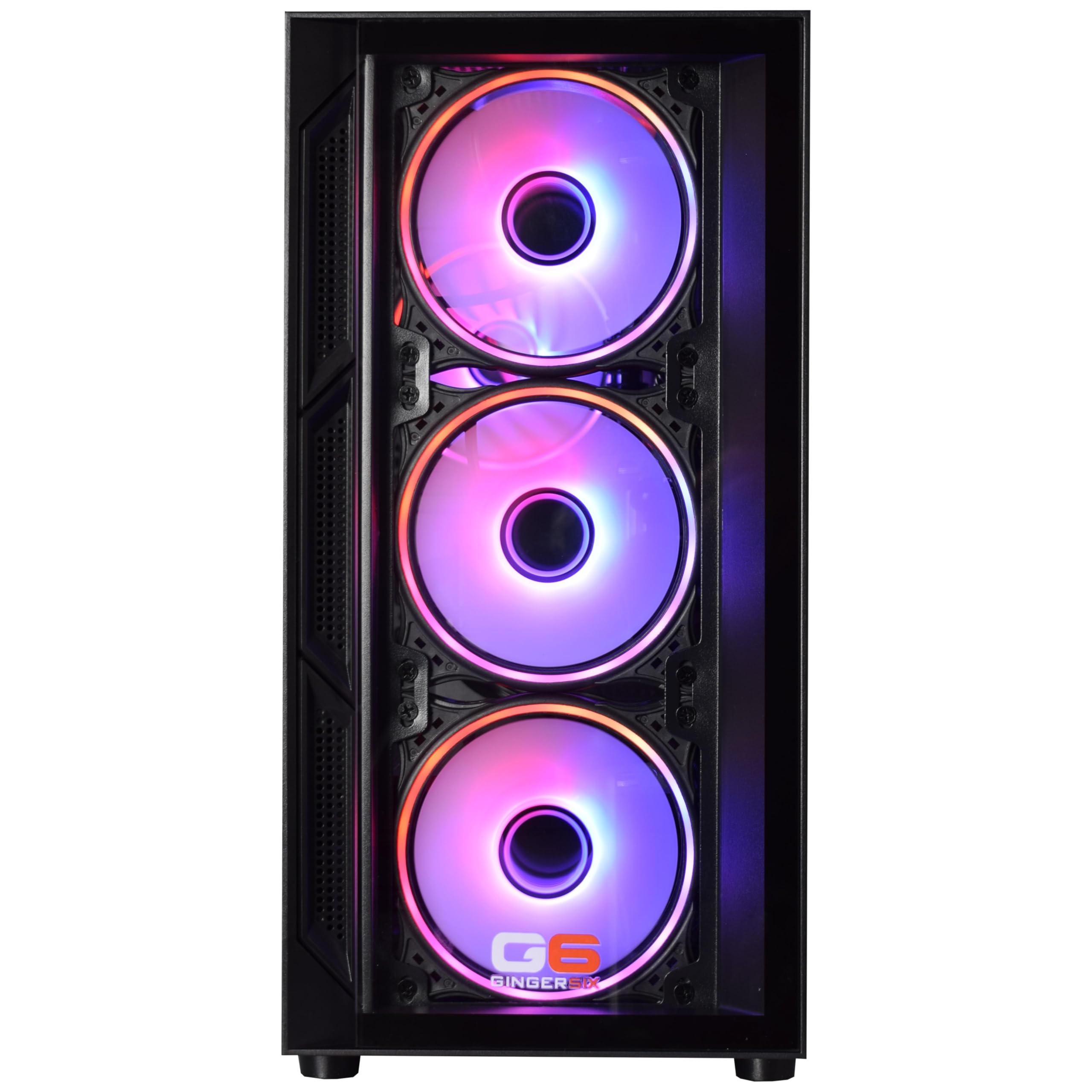 ginger6 Gaming PC Desktop - Intel Core i7 14700F Processor, Nvidia