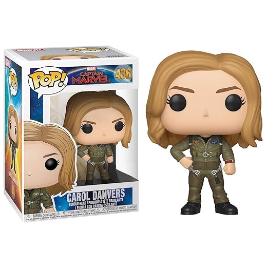 Funko Pop: Captain Marvel - Carol Danvers - Fye Exclusive