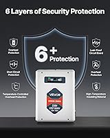 Vista 4 de VEVOR Convertidor de Voltaje Reductor, 2000VA, Convertidor de Energía de Voltaje de Servicio Pesado, Transformador de Energía de 220V a 110V, con 2
