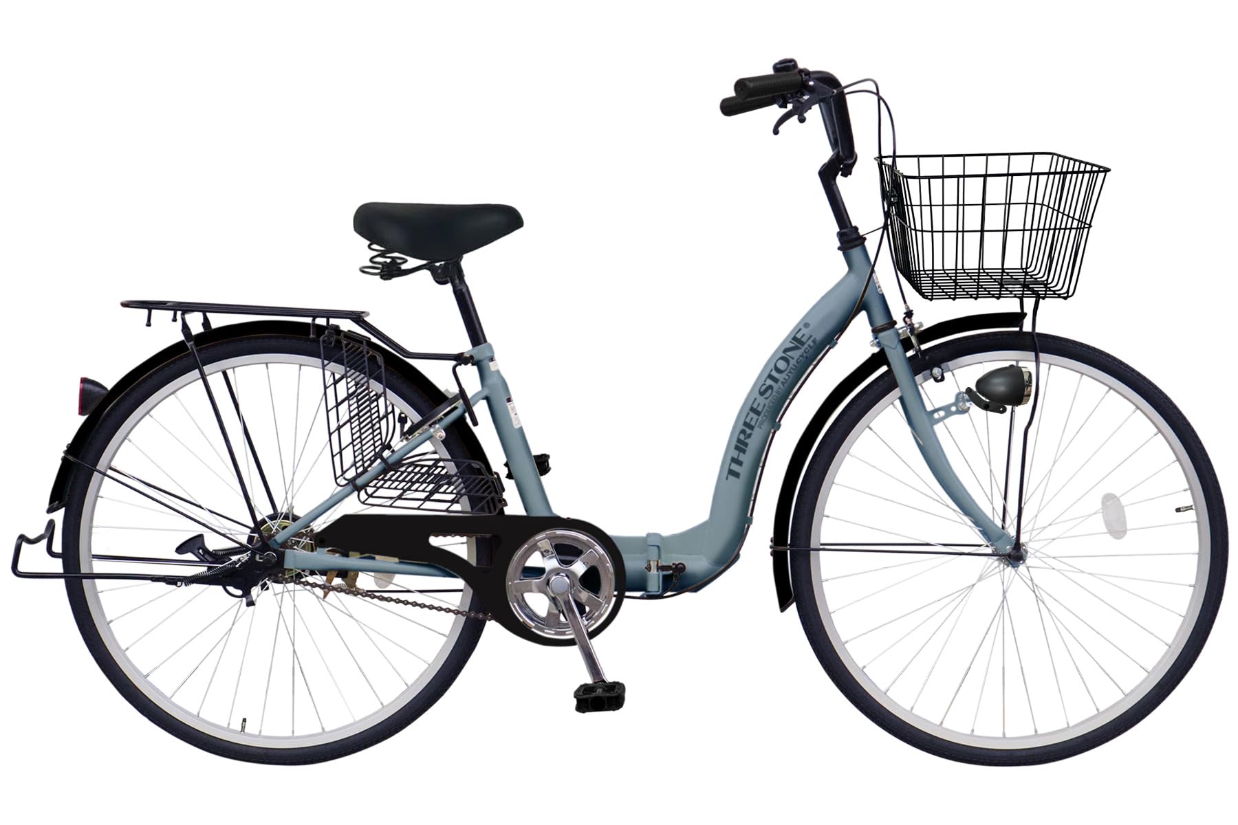 Amazon | AIJYU CYCLE 折りたたみ自転車 26インチ シティサイクル