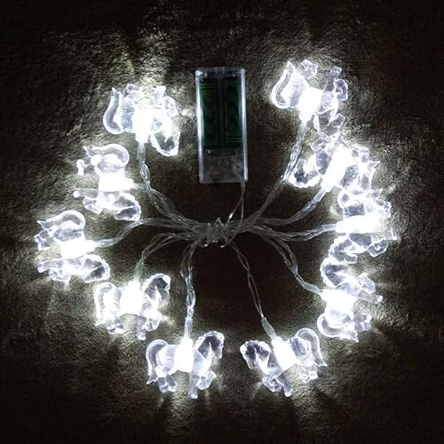 Miniatura 4 de Luz decorativa del estado de ánimo de la noche de la forma del caballo de 1.65M 10LEDs para el hogar interior del dormitorio del festival de la boda