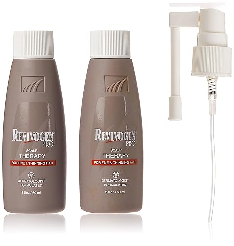Miniatura 1 de Revivogen PRO Scalp Therapy Two-Month Kit, Thicker and Fuller Hair for Women with Hair Loss, Effective DHT Blocking Treatment for Fine and Thinning