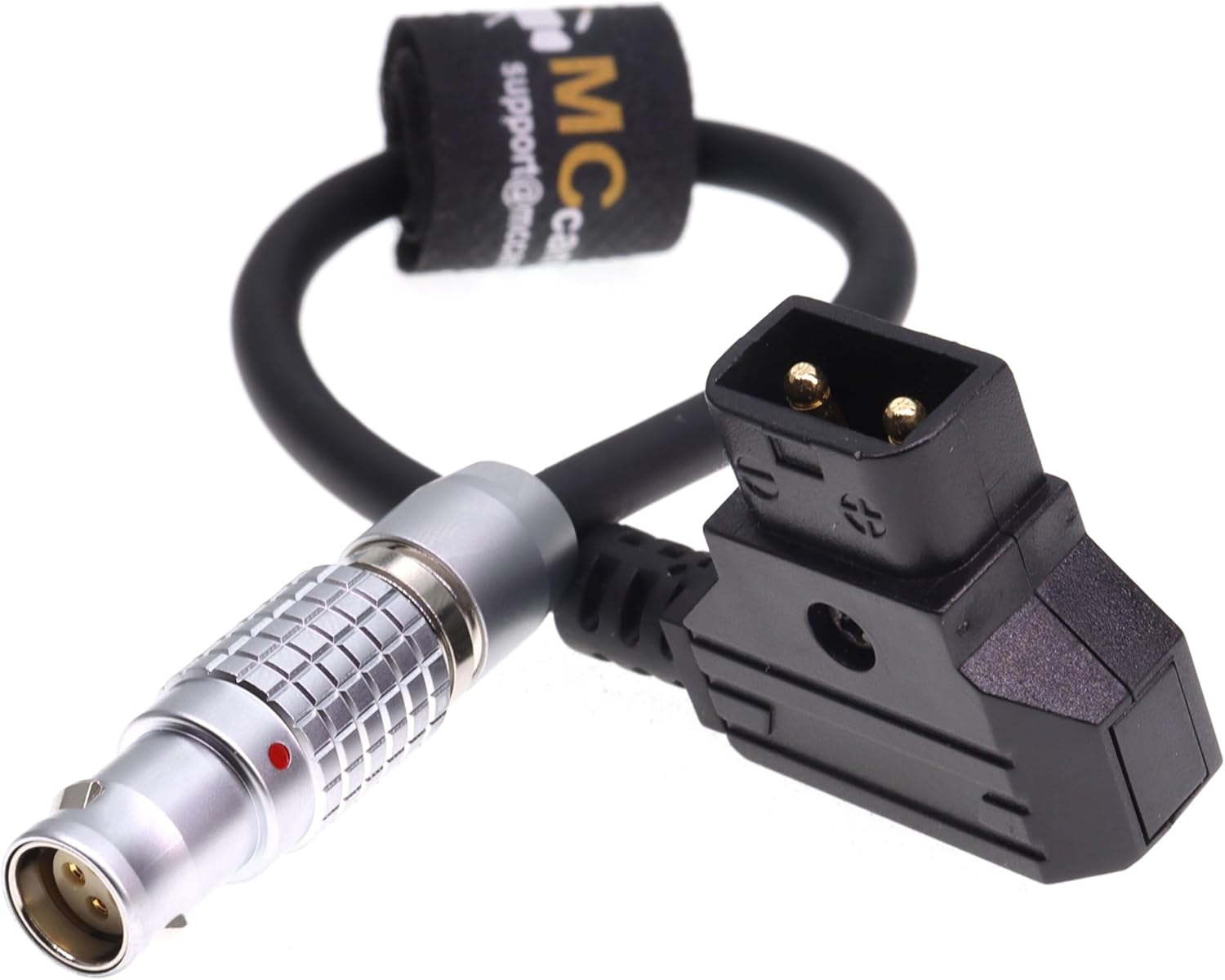 D-TAP to 1B 4 Pin Female Connector Power Cable for Canon C300 Mark II C200 Camera 1.2m