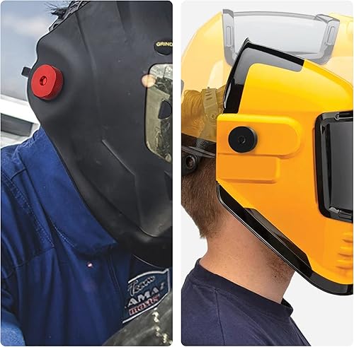 Miniatura 3 de Sujetadores de campana de soldadura, capucha de soldadura de aleación de aluminio para casco de tuberías con arandela de silicona antideslizante,