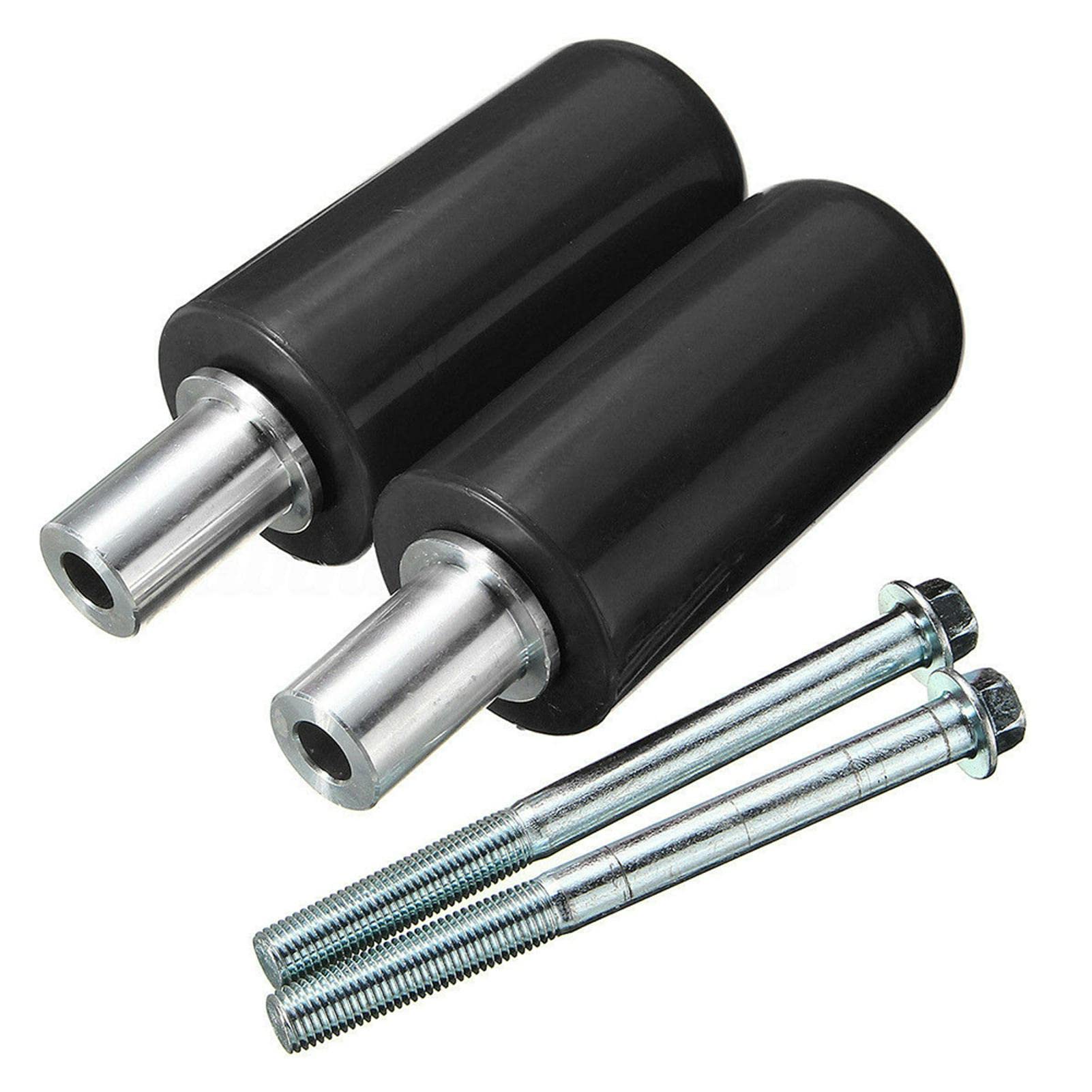 Photo 1 of 1 Pair Frame Sliders for Motorcycle Practical Anti Crash Protector(Black)