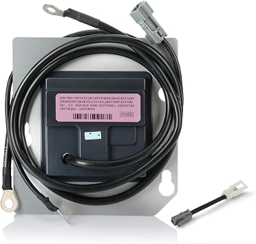 CLUBRALLY Golf Cart On Board Computer OBC 48V with Square 6-Pins, Compatible with 2009-Up Club Car DS Regen II, DS IQ Villager 6 Villager 8 Golf Carts, OEM#102774601, 103709201, 101909903
