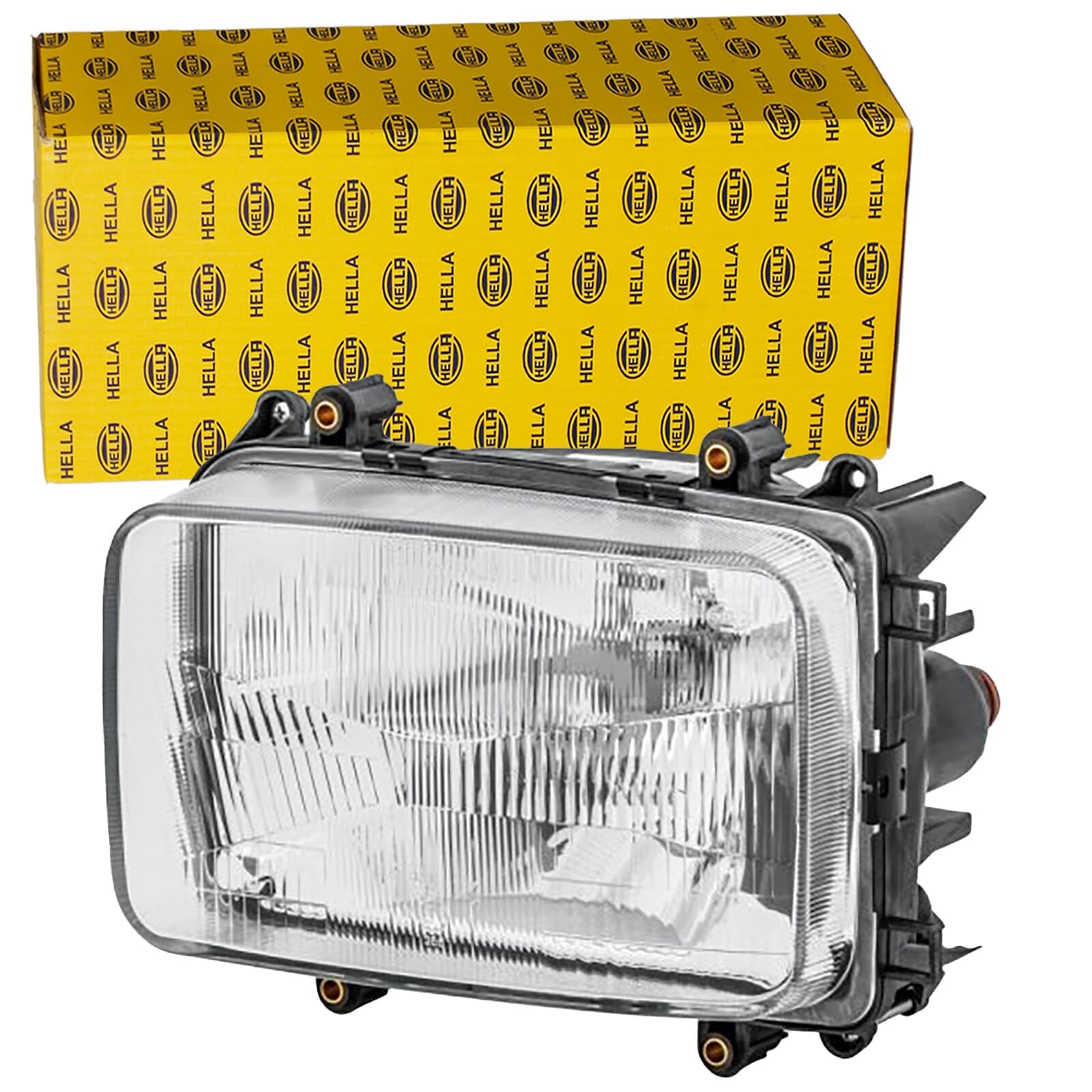 HELLA Headlight Headlamp Left Lamp Type H4 W5W 24V Fits DAF LEYLAND DAF